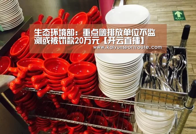 生态环境部:重点碳排放单位不监测或被罚款20万元【开云直播】(图3) 开云网站